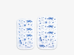 Organic micellar water & reusable eco wipes set