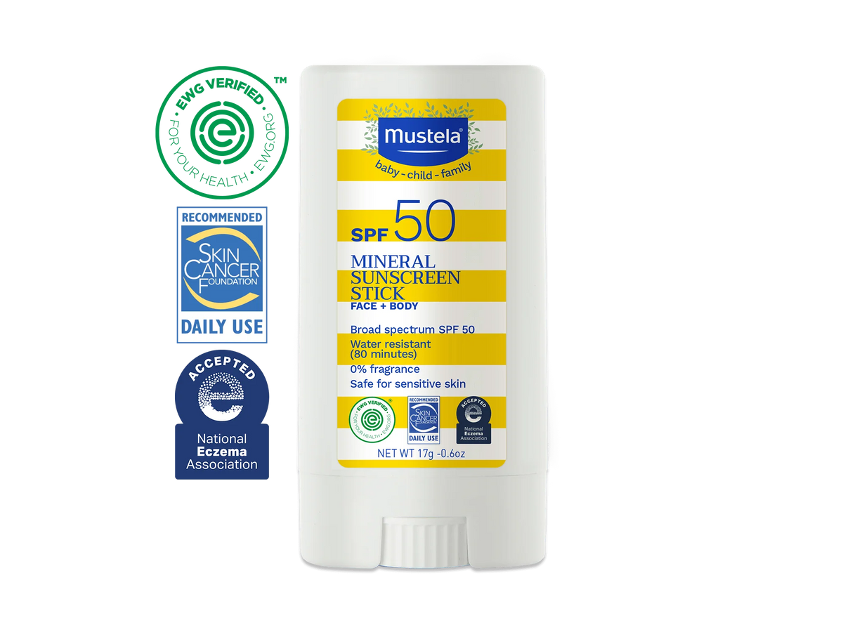 SPF 50 mineral sunscreen stick