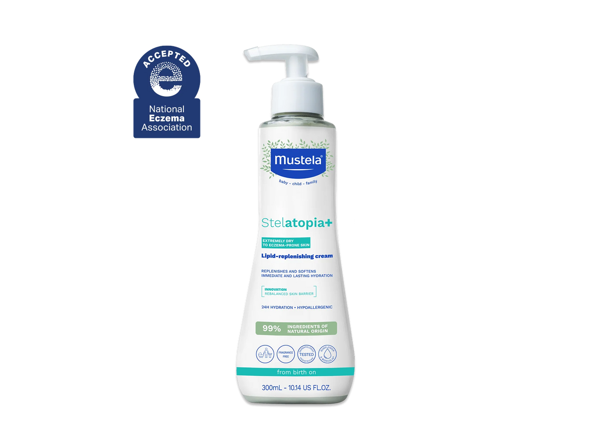 Stelatopia+ lipid-replenishing cream pump