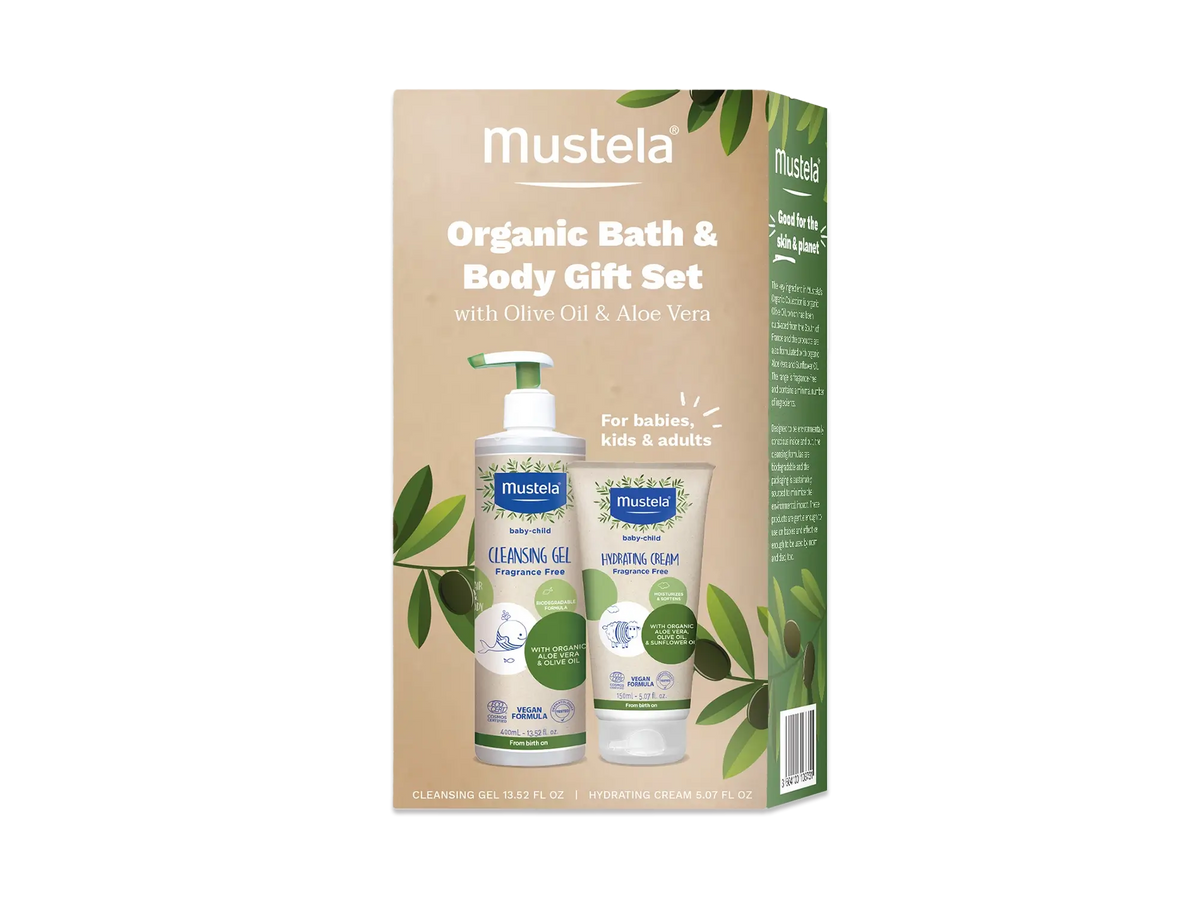 Organic bath and body gift set