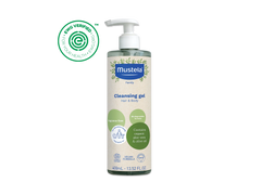 Organic cleansing gel with olive oil and aloe