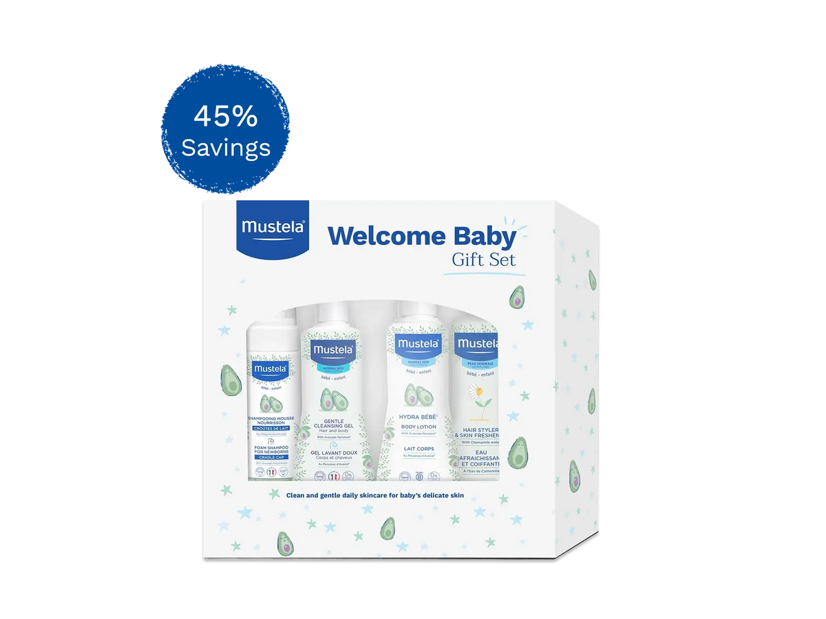 Welcome baby gift set