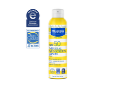 SPF 50 mineral sunscreen spray