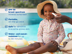 SPF 50 mineral sunscreen stick