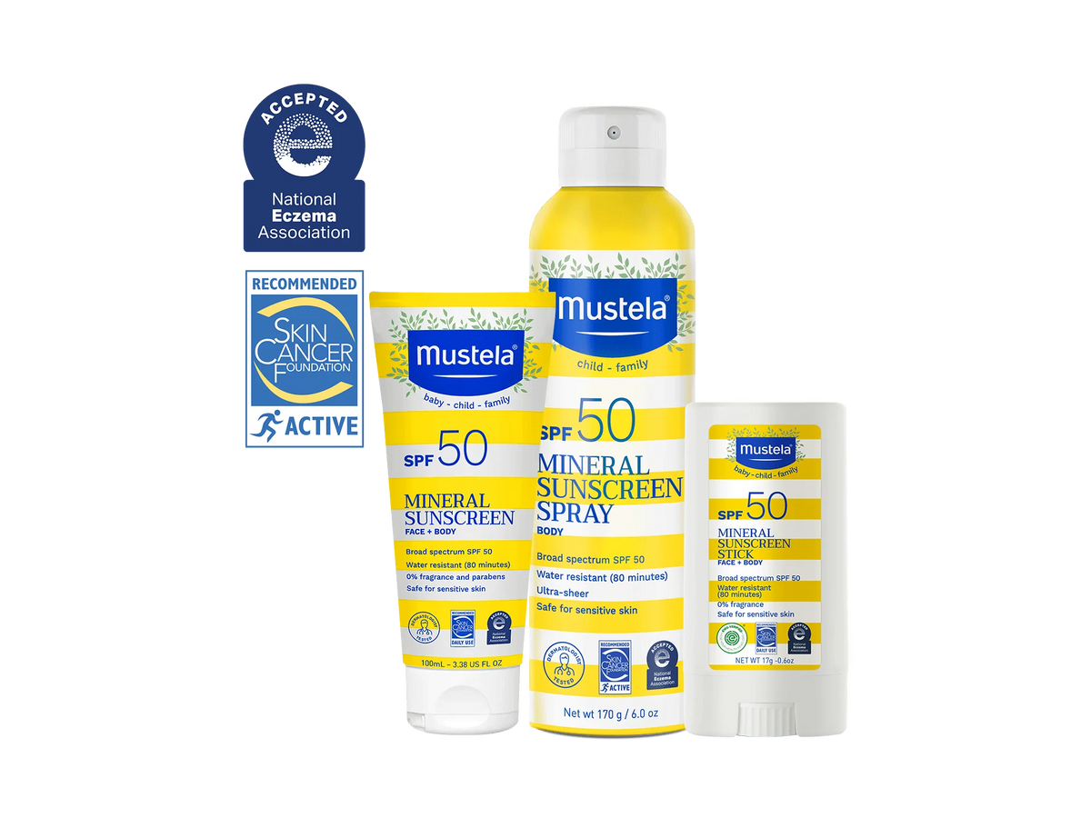 SPF 50 mineral sunscreen set