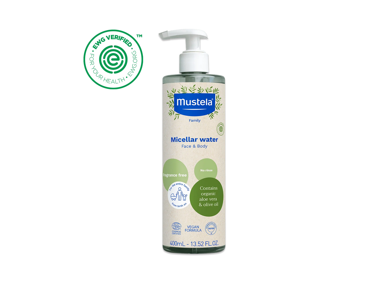 Organic micellar water with olive oil and aloe