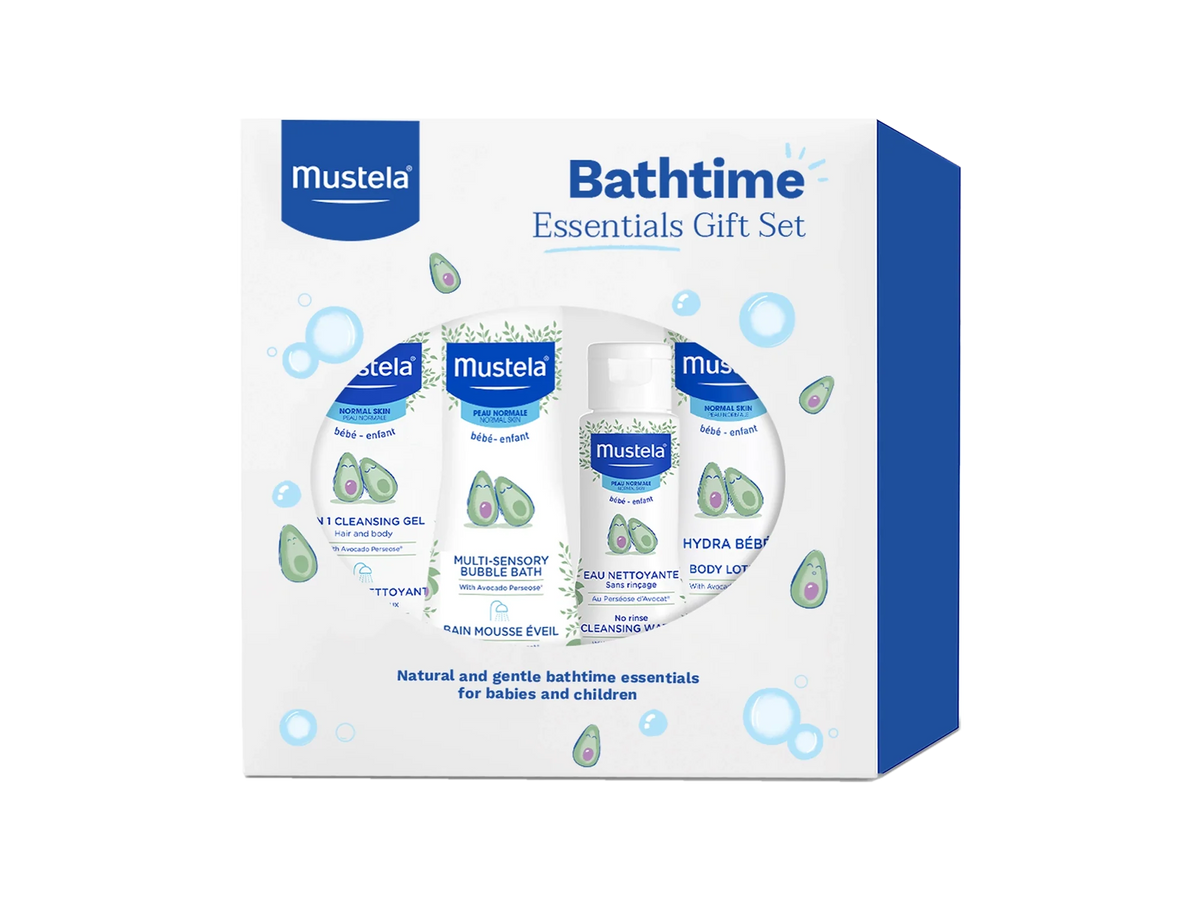 Baby bathtime essentials set