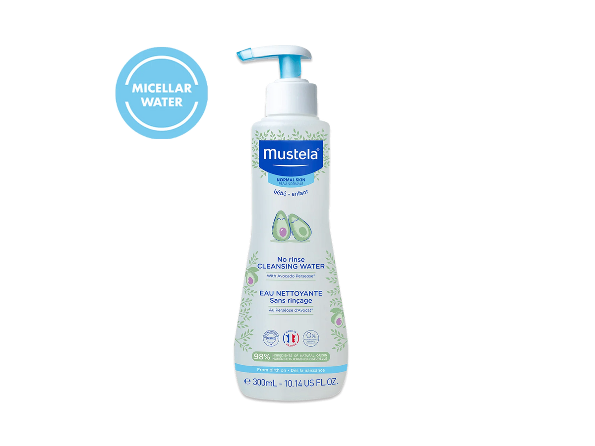 No rinse cleansing water